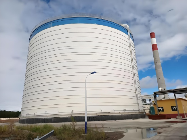 金山粉煤灰储存罐气化出料系统选型安装